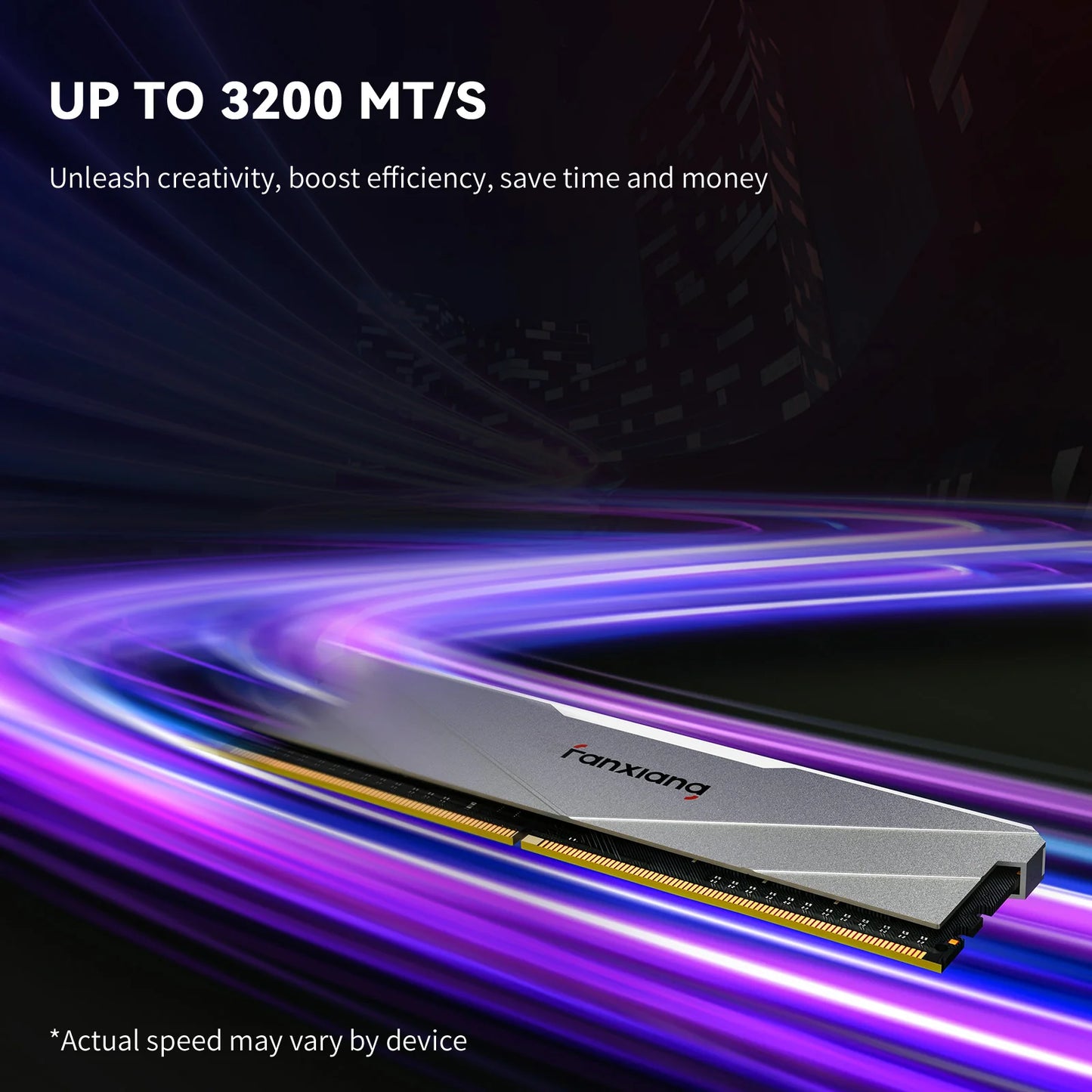 Fanxiang 16GB DDR4 3200MT/s Desktop RAM Kit XMP 2.0 Memory for Intel & AMD