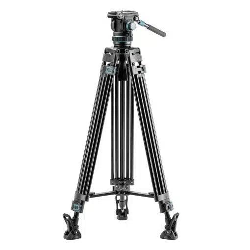 Heavy-Duty Fluid head video tripod DV-5A