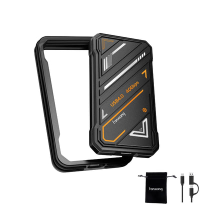 FanXiang PS3000 External SSD 1TB, Up to 3800MB/s USB 4.0, External Solid State Drive, Portable SSD Type-C External Hard Drive for iPhone 15/Pro/PC/Laptops/Professionals/Gaming