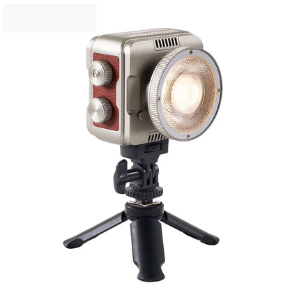 Tolifo PL-40RGB COB LED Video Light – Pocket-Size RGBWW Creator Kit Including Lamp, Lens, Magnetic Barndoor, Dome Diffuser and Hardcase with App Control, Mini Bowens Mount & 20 FX Modes
