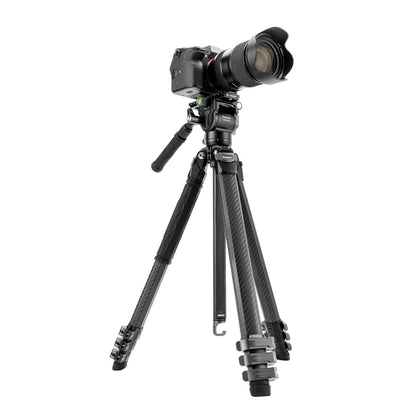 Origin Plus Heavy-duty fluid head video tripod