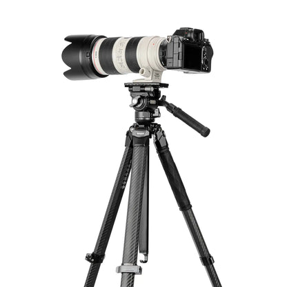 Origin Plus Heavy-duty fluid head video tripod