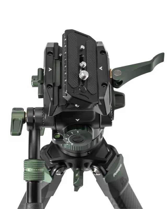 Origin O-9+MH-12 | Professional Fluid Head Tripod for Wildlife & Video