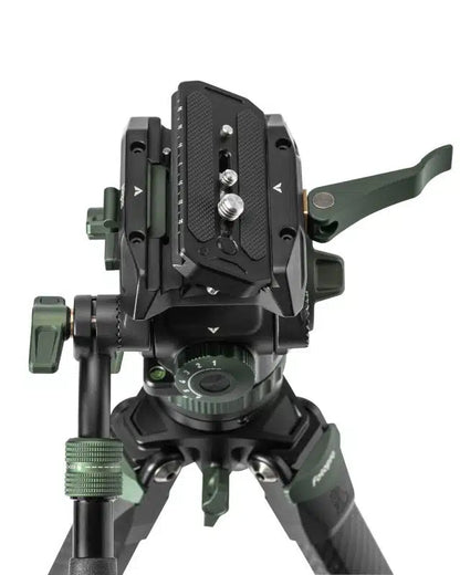 Origin O-9+MH-12 | Professional Fluid Head Tripod for Wildlife & Video