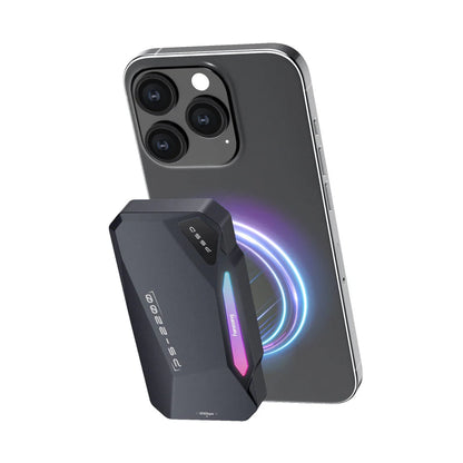 Fanxiang PS2200 Magnetic Portable SSD Up to 2050MB/s High-Speed,with Magnetic Ring,Aluminum Alloy,Touch Control RGB Lighting,Compatible with Smartphone, Tablet, Computer