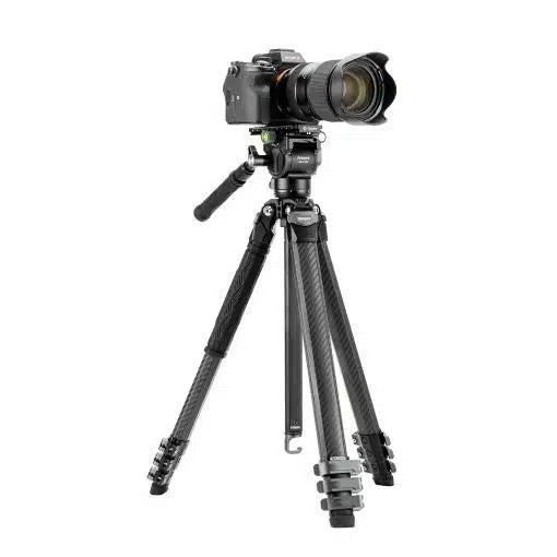 Origin Plus Heavy-duty fluid head video tripod