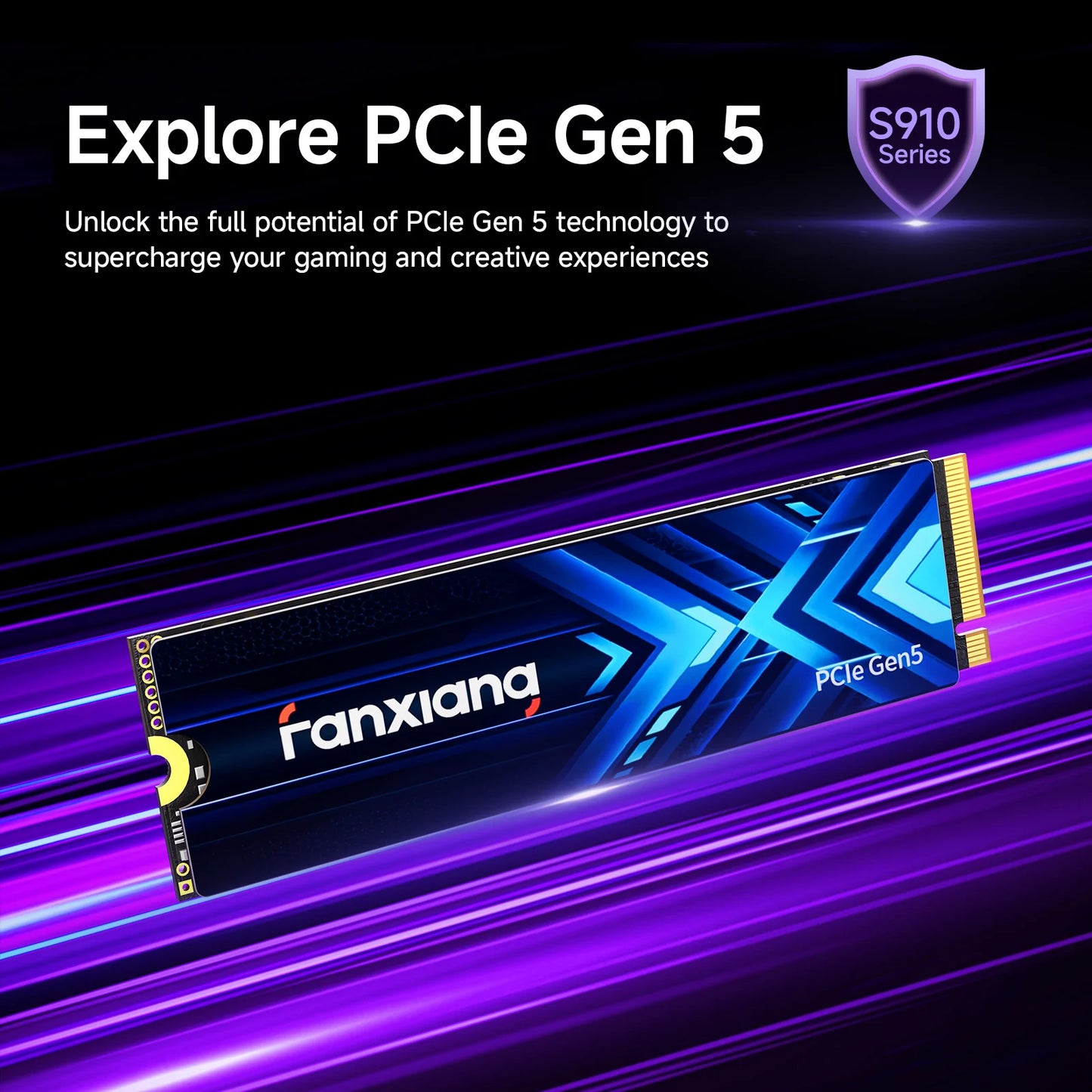 Fanxiang S910 M.2 NVME PCIe Gen5 1TB