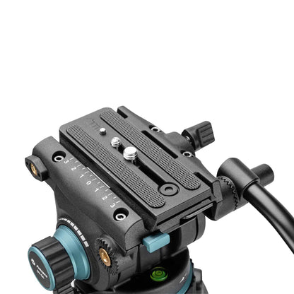 Heavy-Duty Fluid head video tripod DV-5A