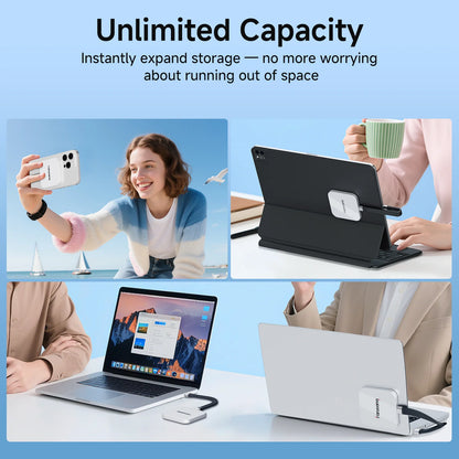 Fanxiang PS2005 Magnetic External SSD, 2000MB/s USB 3.2 Gen 2x2 Type-C