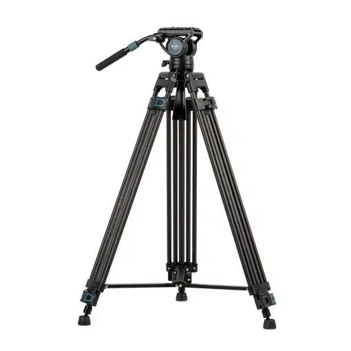 Heavy-Duty Fluid head video tripod DV-3C