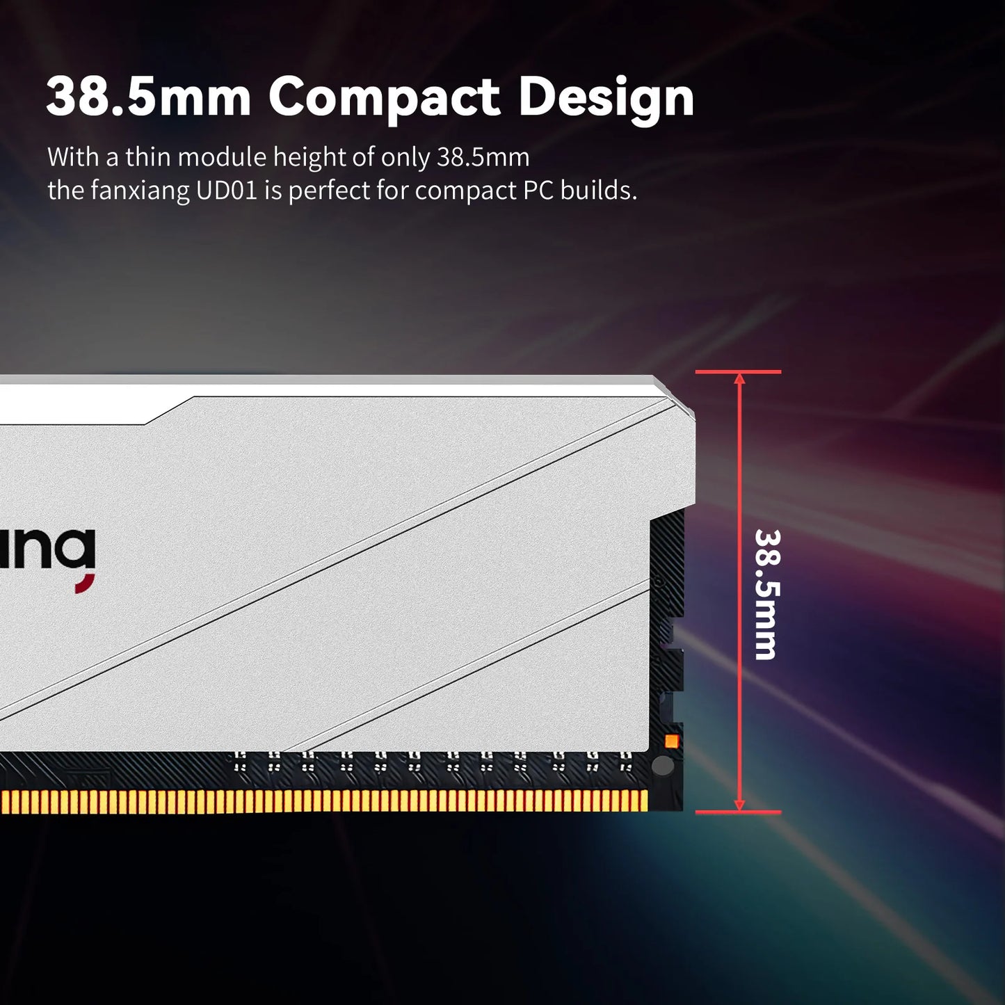 Fanxiang 16GB DDR4 3200MT/s Desktop RAM Kit XMP 2.0 Memory for Intel & AMD