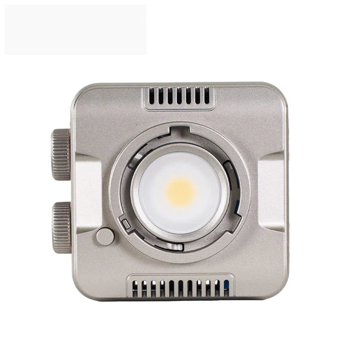 Tolifo PL-40RGB COB LED Video Light – Pocket-Size RGBWW Creator Kit Including Lamp, Lens, Magnetic Barndoor, Dome Diffuser and Hardcase with App Control, Mini Bowens Mount & 20 FX Modes