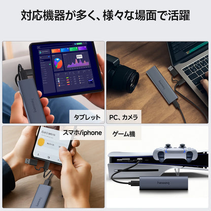 Fanxiang PS1008 1TB External SSD, 1000MB/s USB 3.2 Gen2 Type-C