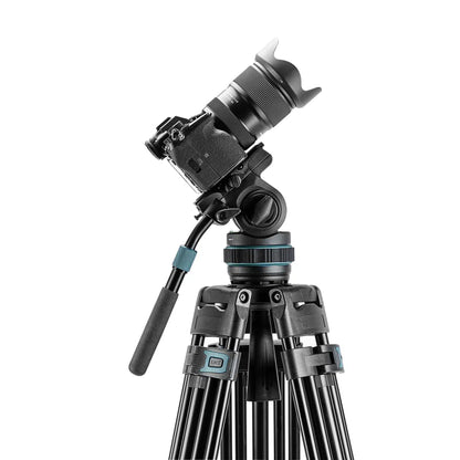 Heavy-Duty Fluid head video tripod DV-5A