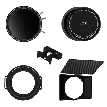 H&Y RevoRing Mark II Variable ND + CPL Filter Filmmaker's Kit