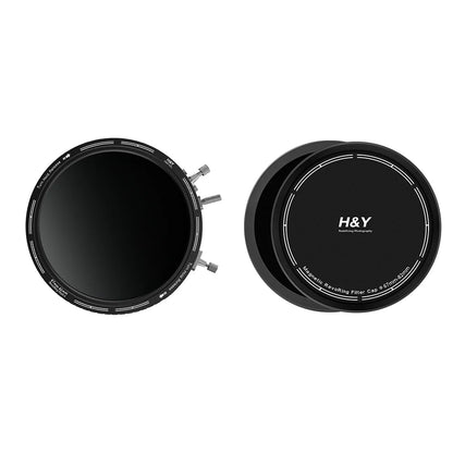H&Y RevoRing Mark II Variable ND + CPL Filter + RevorRing Cap - One Filter Fits All Lenses