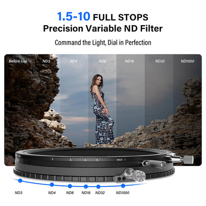 H&Y RevoRing Mark II Variable ND + CPL Filter - Ultimate Landscape Kit