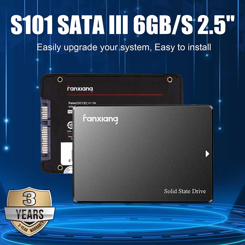 Fanxiang S101 SATA III Internal SSD Up to 550MB/s