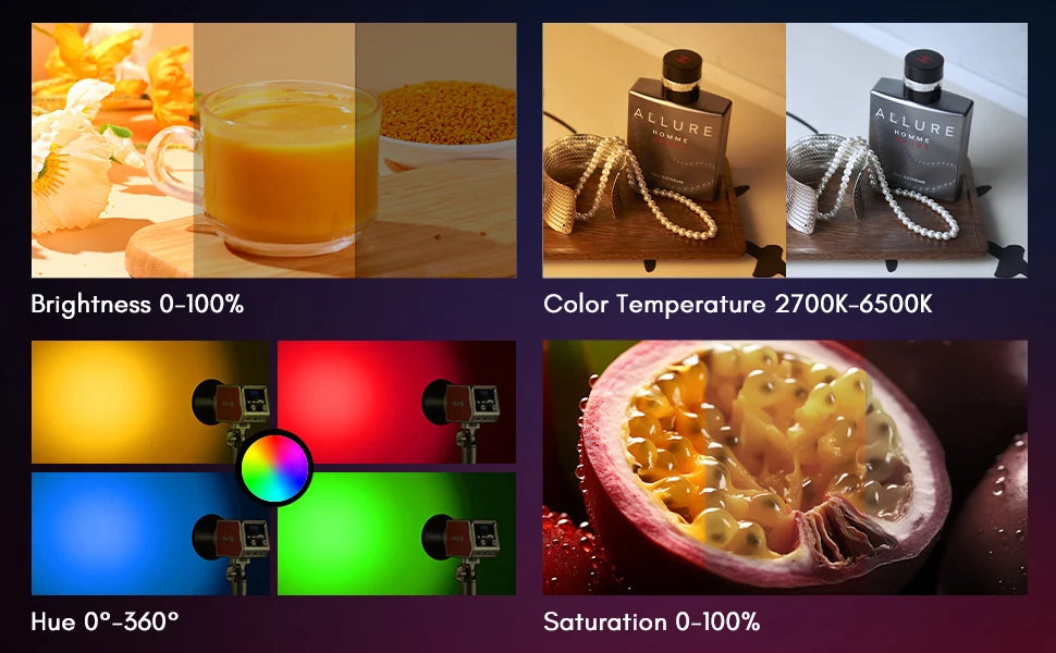 Palm Light PL-100RGB Video Light