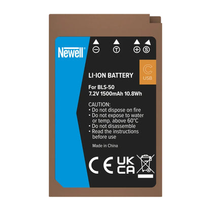 Newell BLS-50 USB-C Battery for Olympus