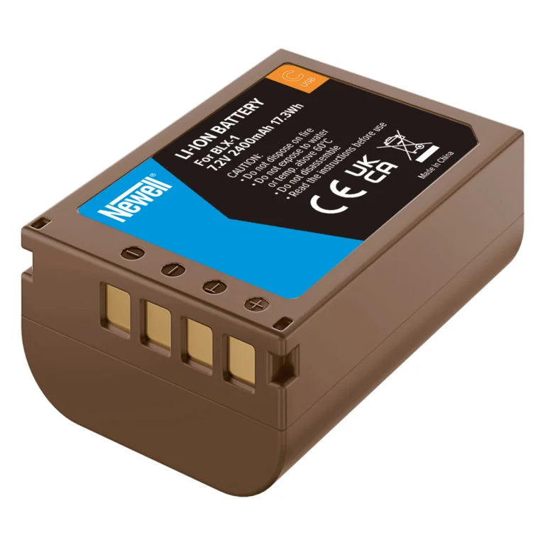 Newell BLX-1 Recheargable Battery USB-C for Olympus